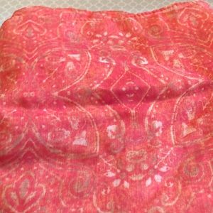 Pink scarf- new